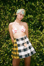 Load image into Gallery viewer, SOLAR SYSTEM + 2 PLAID WRAP SKIRT