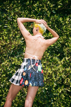 Load image into Gallery viewer, SOLAR SYSTEM + 2 PLAID WRAP SKIRT