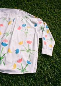 PRIMARY FLORAL BUTTON DOWN SHIRT