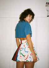 Load image into Gallery viewer, PRIMARY + PLAID WRAP SKIRT