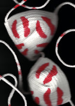 Load image into Gallery viewer, FAST LANE BIG KISS CROCHET TRIANGLE TOP