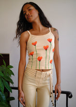 Load image into Gallery viewer, CREME POPPY TANK
