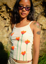 Load image into Gallery viewer, CREME POPPY TANK
