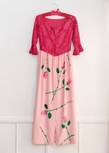 Load image into Gallery viewer, PINK ROSE VINTAGE DRESS
