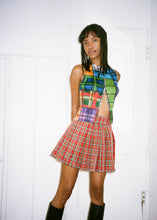 Load image into Gallery viewer, PLAID WRAP SKIRT
