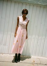 Load image into Gallery viewer, YELLOW FLORAL PINK SLIP DRESS #4
