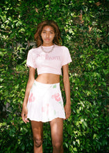 Load image into Gallery viewer, LONG STEM ROSE PINK TENNIS SKIRT
