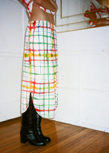 Load image into Gallery viewer, PLAID SLIP SKIRT #7
