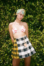 Load image into Gallery viewer, SOLAR SYSTEM + 2 PLAID WRAP SKIRT
