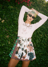 Load image into Gallery viewer, 90s PRINTED DOGS + 2 PLAID WRAP SKIRT
