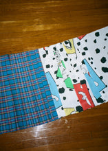Load image into Gallery viewer, 101 + BLUE PLAID WRAP SKIRT
