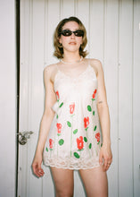 Load image into Gallery viewer, RED ROSE SLIP DRESS

