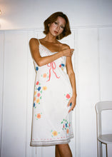 Load image into Gallery viewer, PRIMARY FLORAL RIBBON SLIP DRESS
