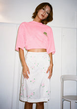 Load image into Gallery viewer, PINK ROSE SLIP SKIRT
