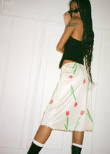 Load image into Gallery viewer, RED TULIP SLIP SKIRT
