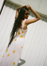Load image into Gallery viewer, YELLOW + PINK SLIP DRESS #3
