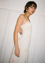 Load image into Gallery viewer, YELLOW ROSE PINK FLORAL SLIP DRESS
