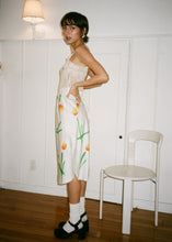 Load image into Gallery viewer, YELLOW TULIP SLIP DRESS
