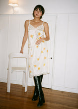 Load image into Gallery viewer, YELLOW FLORAL SLIP SKIRT #2
