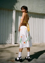 Load image into Gallery viewer, YELLOW TULIP SLIP SKIRT
