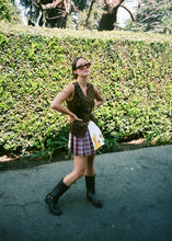 Load image into Gallery viewer, STREET + PLAID WRAP SKIRT
