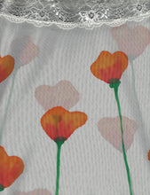 Load image into Gallery viewer, SHEER POPPY TEDDY DRESS
