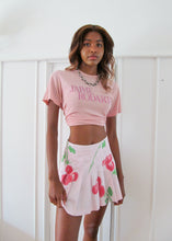 Load image into Gallery viewer, LONG STEM ROSE PINK TENNIS SKIRT
